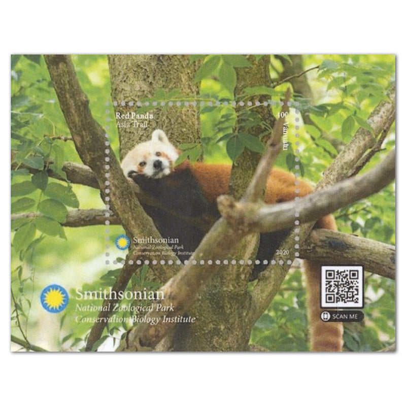 2021 Vanuatu. Smithsonian Red Panda 1v m/s