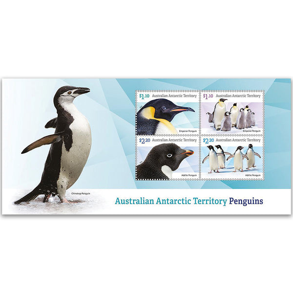 2022 Australian Antarctic Territory Penguins 4v M/S