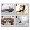 2022 Tristan da Cunha Centenary Death Ernest Shackleton 4v set