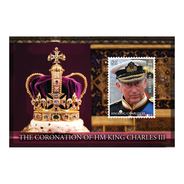 2023 Bermuda Coronation $6 1v M/S