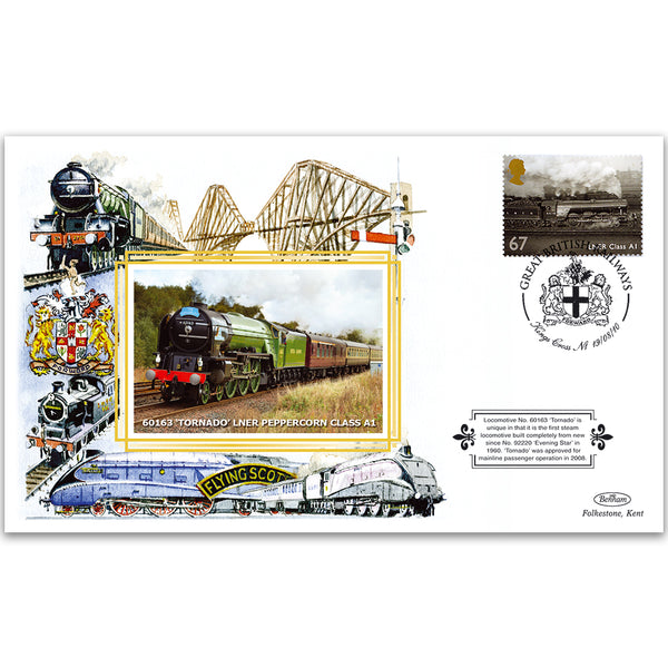 2010 Great British Railways - Tornado - King's Cross Handstamp