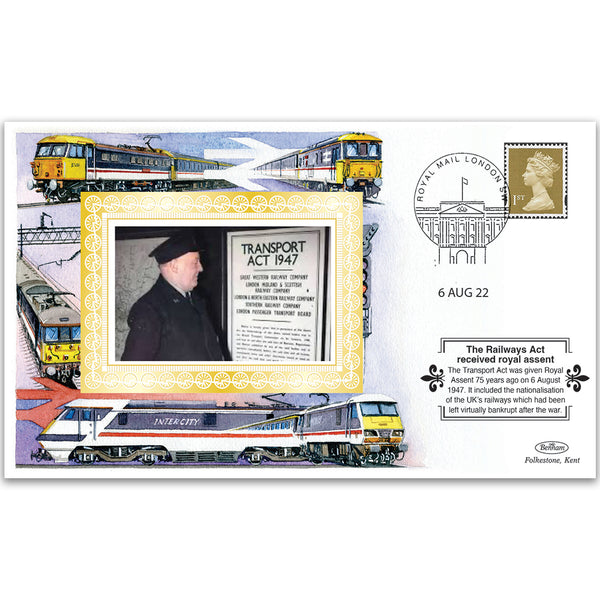 2022 75th Anniversary Rail Nationalisation Received Royal Assent