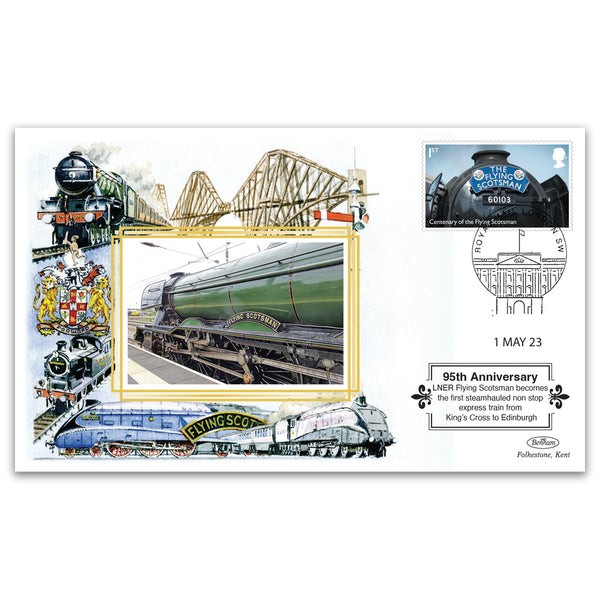 2023 95th Anniversary First Steam Hauled Express Kings Cross to Edinburgh
