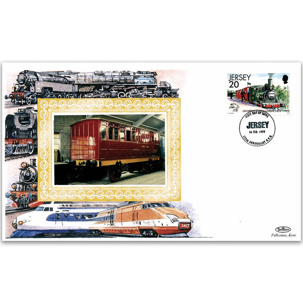 1999 Jersey - Rail Mail Transport 125th Anniversary