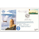 1985 Channel Islands Liberation 40th - Flown - Signed by Leslie Sinel