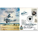 1984 Jersey - Fairey Fox 1st Flight 59th - Signed by AVM N.C. Rutter CBE