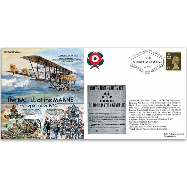 1914 Battle of the Marne - Flown