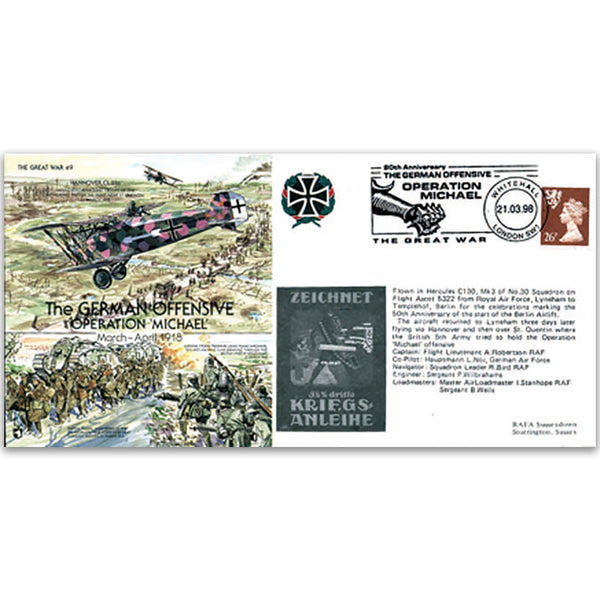 1918 The German Offensive: Operation Michael - Flown