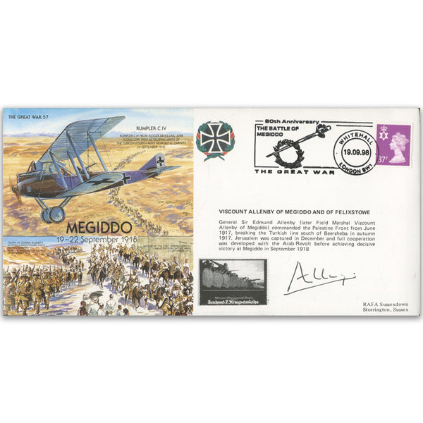 1998 Megiddo - Signed by Viscount Allenby