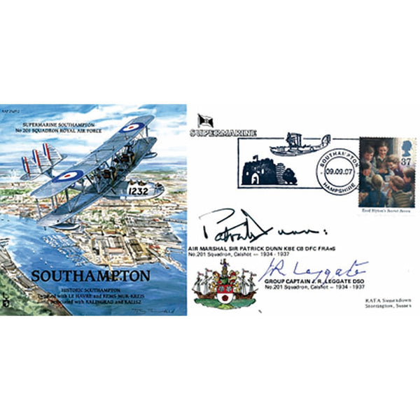 Southampton signed cover
