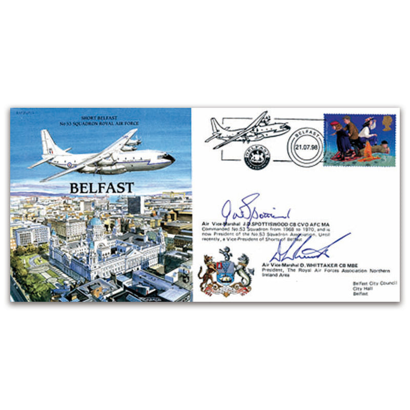 2000 De Havilland Amiens - Signed Michel Bouchez & Daniel Ricquart