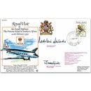 1991 HRH The Princess Royal Visits Southern Africa - Signed by The Hon. Mrs Louloudis