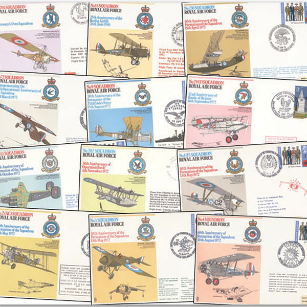RAF Squadrons Flown Collection
