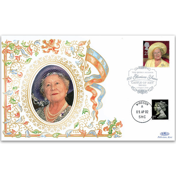 2000 HM The Queen Mother's 100th Birthday - Doubled 2002