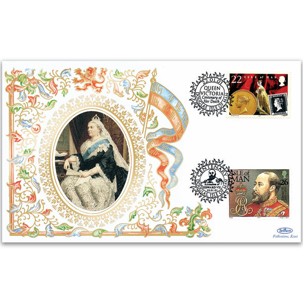 2001 Isle of Man - Centenary of Death Queen Victoria and the Accession of King Edward VII
