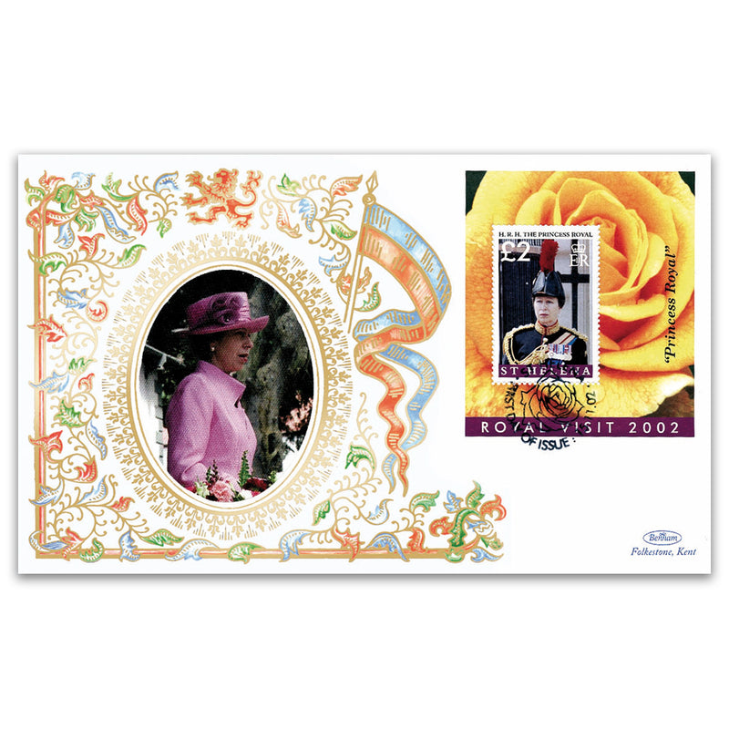 2002 Princess Anne Visits St Helena