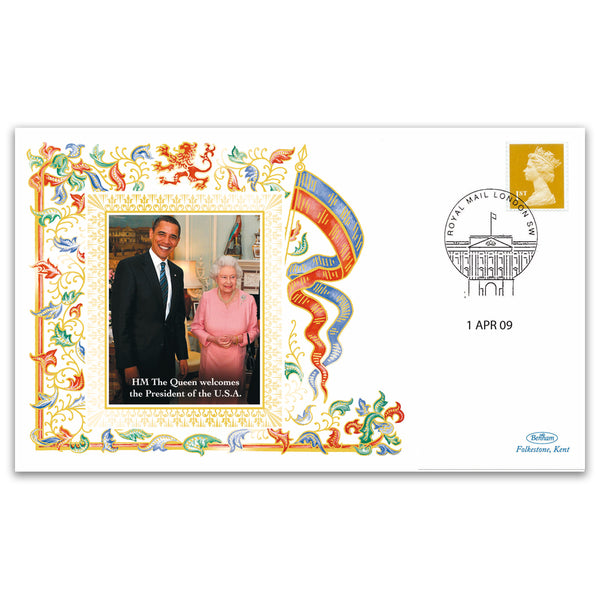 2009 HM The Queen Invites President Obama to Tea