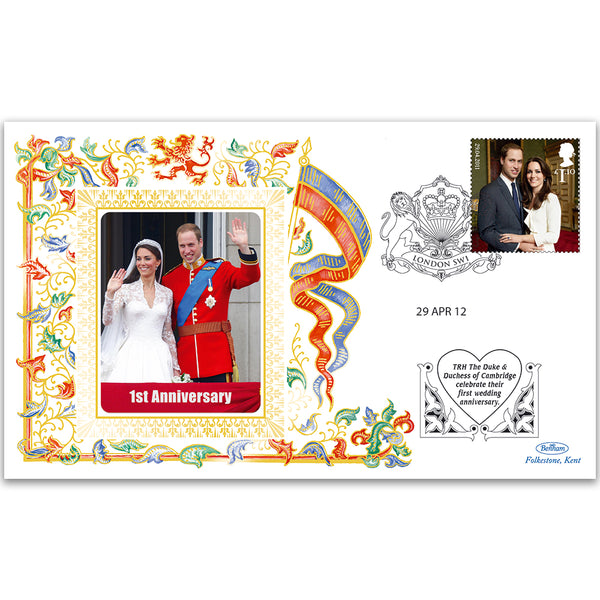 2012 Duke & Duchess of Cambridge Celebrate 1st Wedding Anniversary