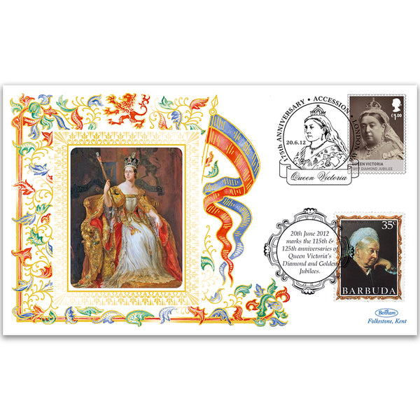 2012 125th Anniversary of Queen Victoria's Golden Jubilee and115th Anniversary of Diamond Jubilee
