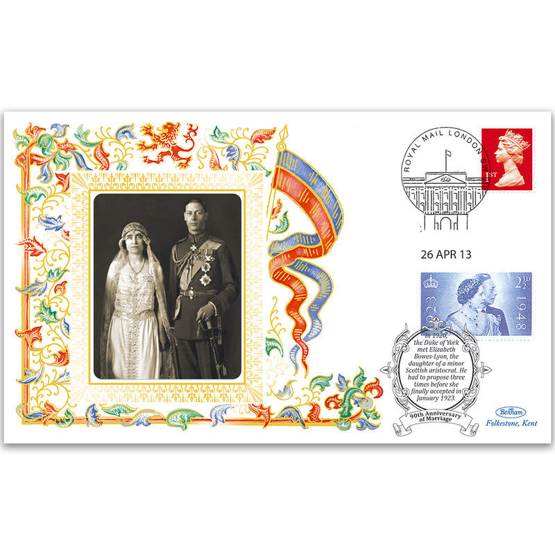 2013 Wedding of George VI & Queen Elizabeth 90th Anniversary