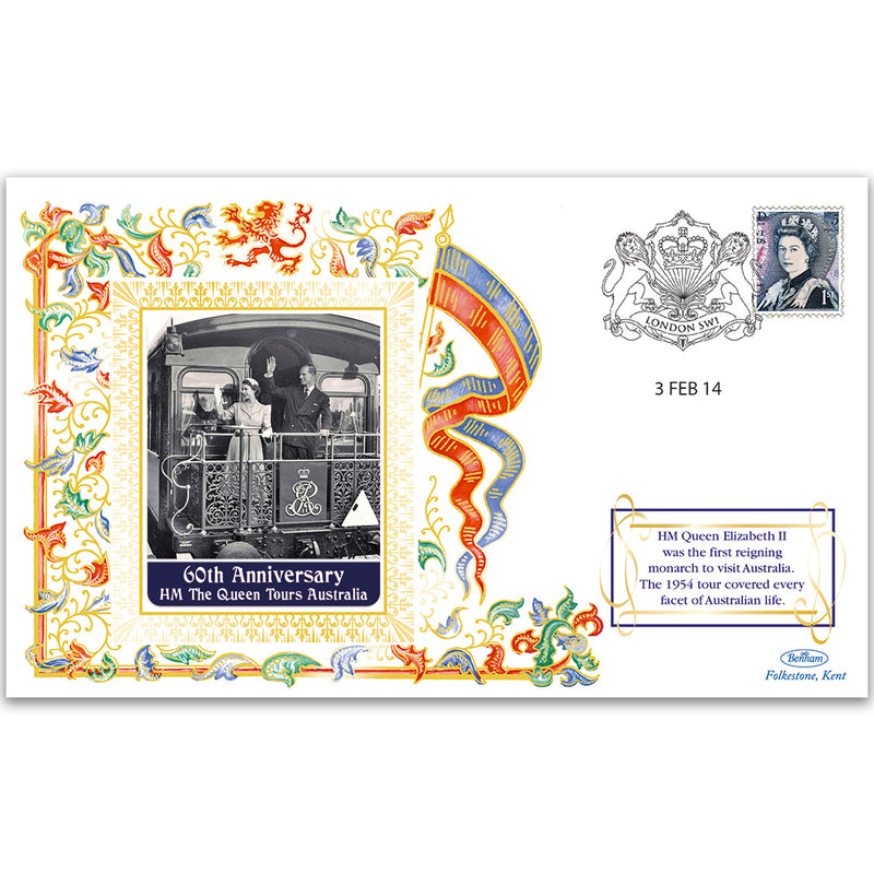 2014 60th Anniversary HM The Queen 1st Reigning Monarch to Visit Australia