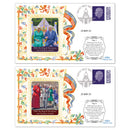 2023 TRH The King & Queen Visit Northern Ireland - Pair of Covers