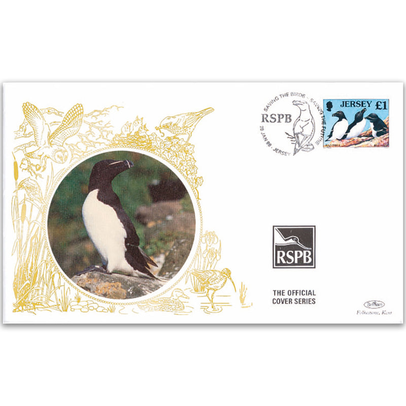 Rspb Razorbill Pin 1998 Jersey - Razorbill