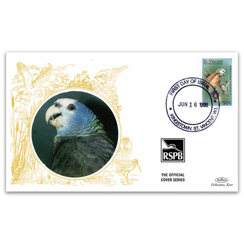 1998 St Vincent Parrot RSPB Official