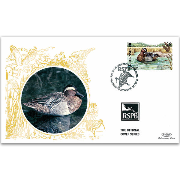 2001 Guernsey - Garganey - Benham RSPB Official