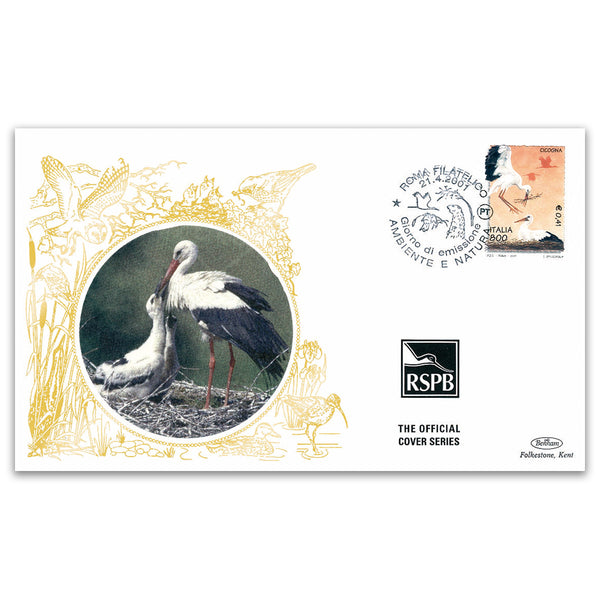 2001 Italy - White Stork RSPB Official