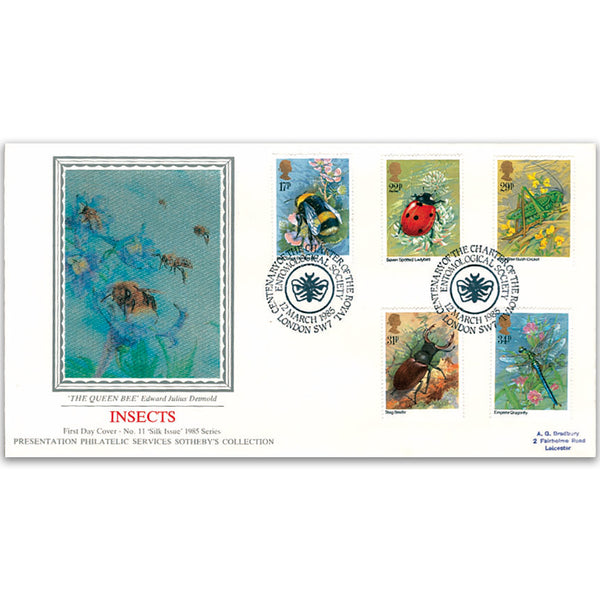 1985 Insects - Royal Entomological Society, London SW7 - Sotheby's Cover