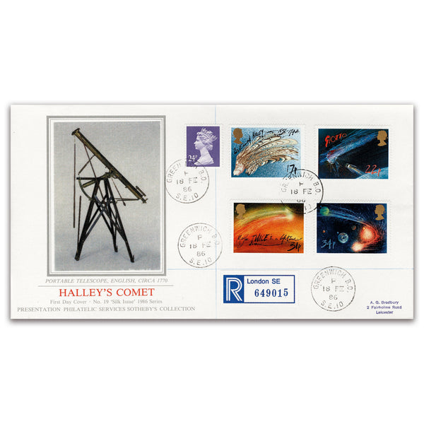 1986 Halley's Comet - Greenwich cds