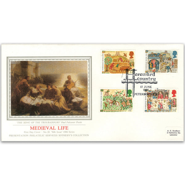 1986 Medieval Life - Sotheby's Cover