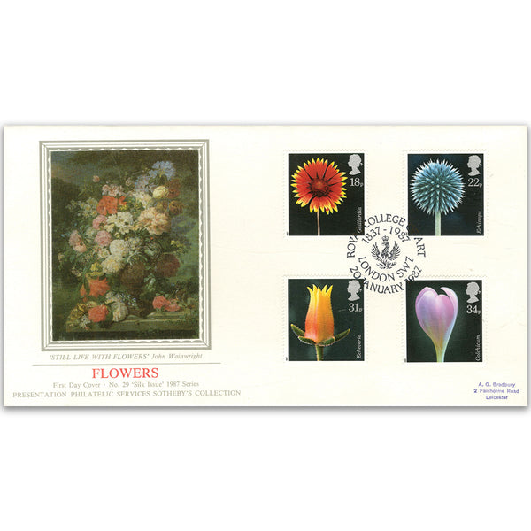 1987 Flowers - Sotheby's Cover