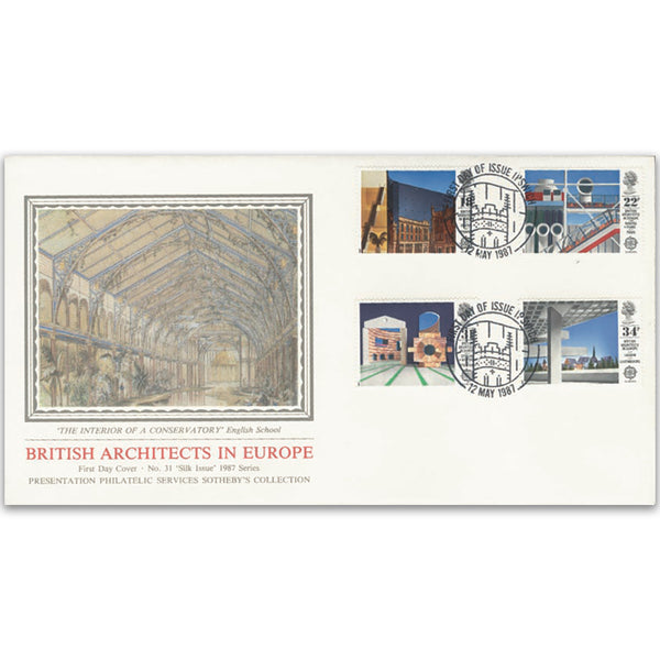 1987 Europa: British Architects in Europe - Sotheby's Cover