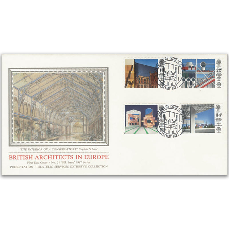 1987 Europa: British Architects in Europe - Sotheby's Cover