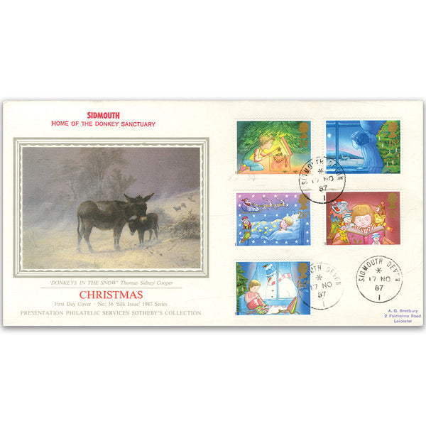 1987 Christmas - Sidmouth Donkey Sanctuary