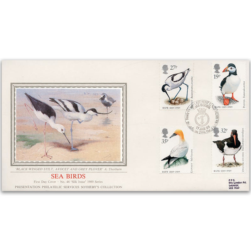 1989 Sea Birds - HMS Quorn BFPS 2194 - Sotheby's Cover