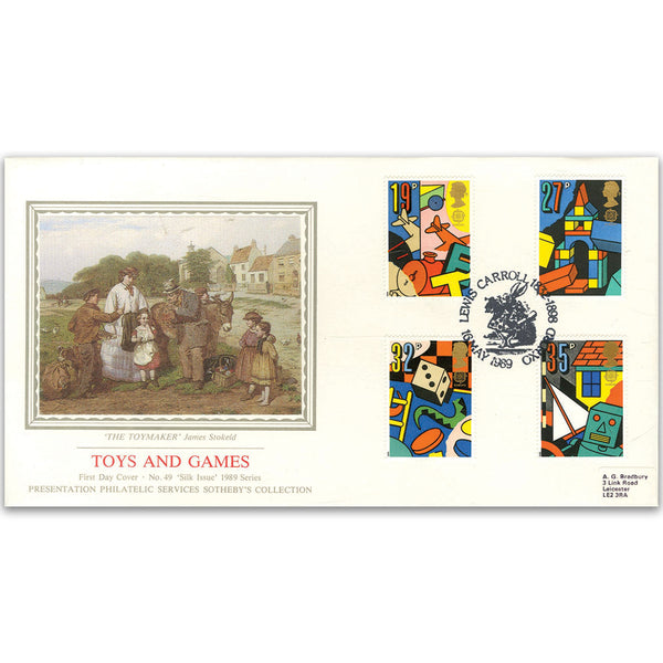 1989 Toys and Games - Lewis Carroll, Oxford - Sotheby's Cover