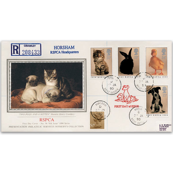 1990 RSPCA 150th - Sotheby's Cover