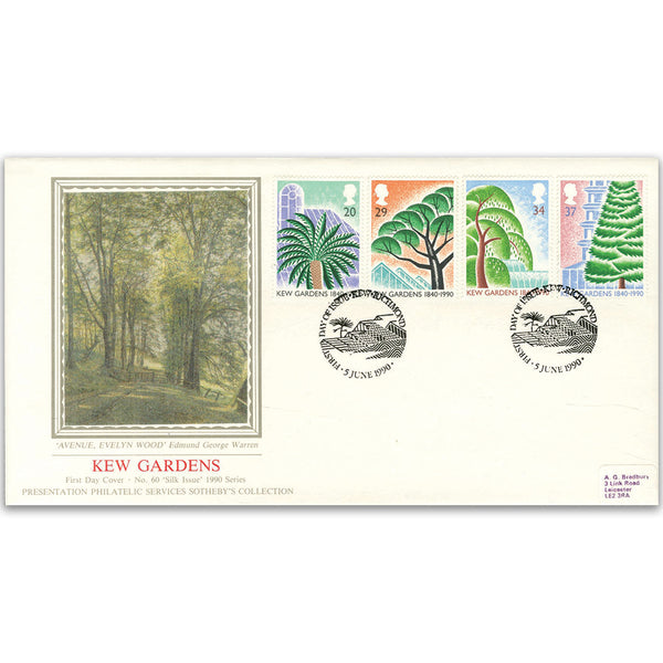 1990 Kew Gardens 150th - Sotheby's Cover