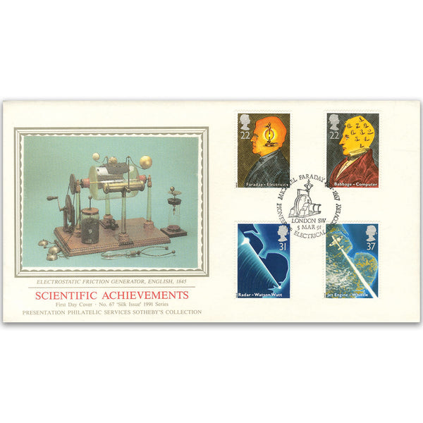 1991 Scientific Achievements - Faraday, London S.W. - Sotheby's Cover