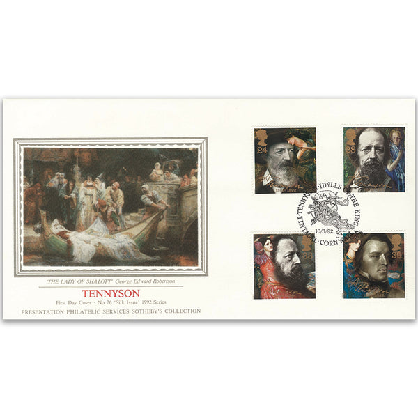 1992 Tennyson Death Centenary - Sotheby's Cover