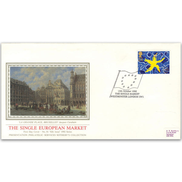 1992 Single European Market - Sotheby's Cover