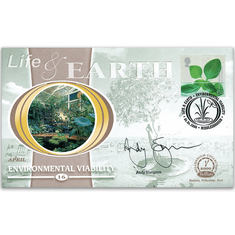 2000 Andy Sturgeon sig Life & Earth