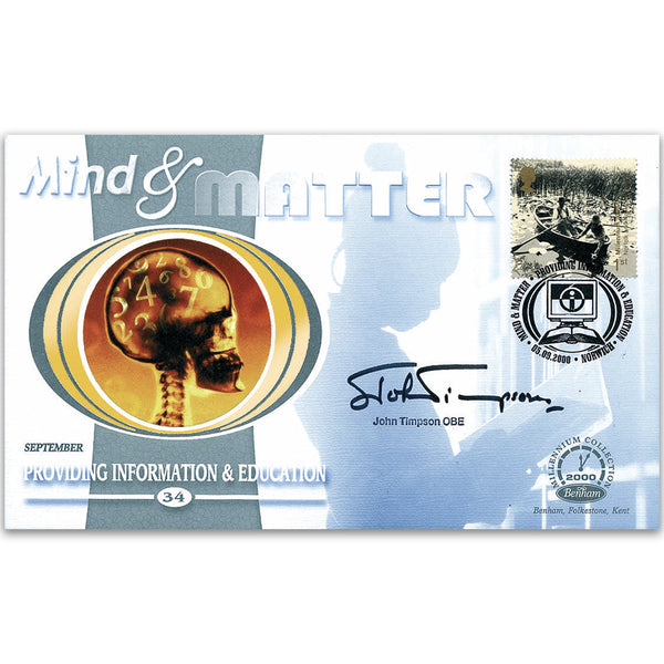 2000 Mind & Matter - Signed by John Timpson OBE