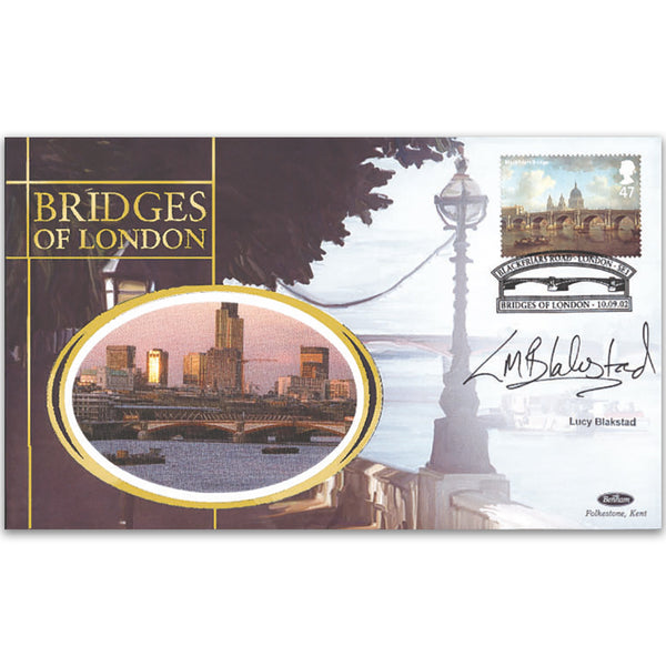 2002 Bridges of London - Signed by Lucy Blackstad