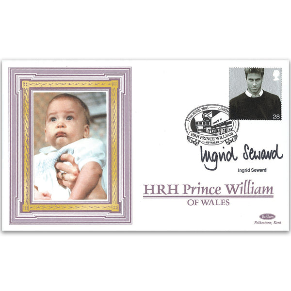 2003 Prince William's 21st - Signed by Ingrid Seward