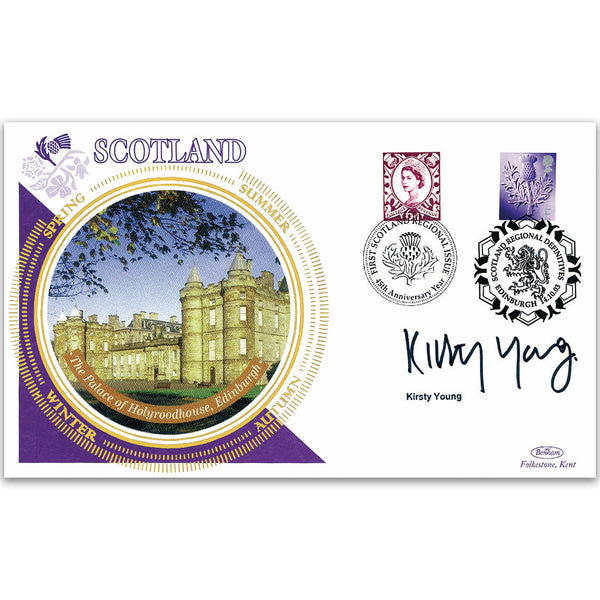 2003 Scotland Pictorial Definitives - Signed by Kirsty Young