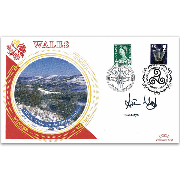 2003 Wales Regional Definitive - Signed by Sian Lloyd